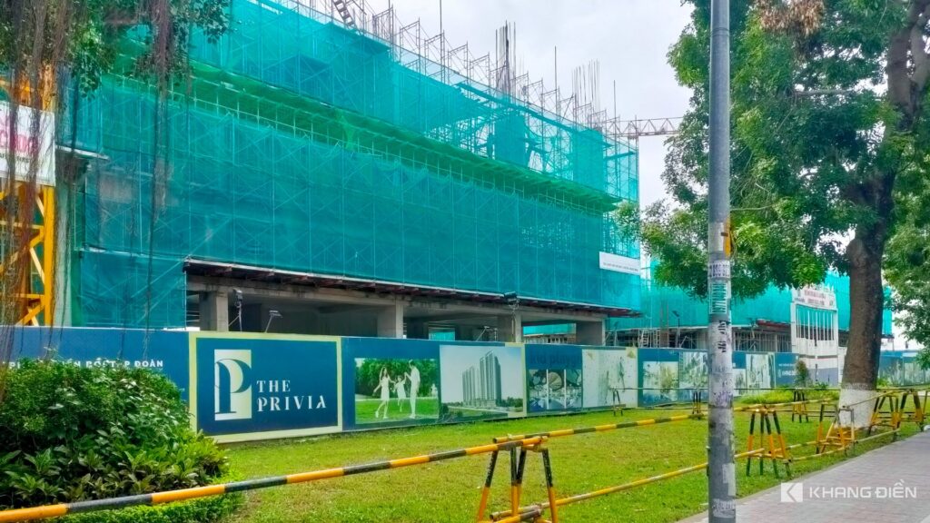 Tiến độ xây dựng dự án The Privia Tháng 07/2023